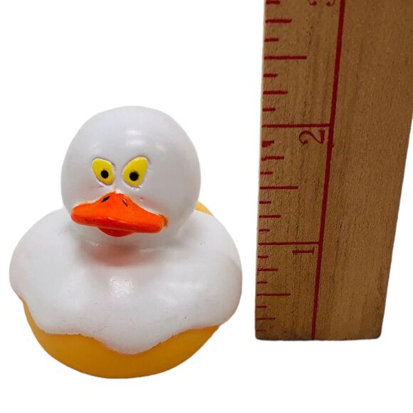 Angry Donut Ghost Rubber Duck Ducky Squirter Bath jeep cruise Ducking Party Toy - Picture 10 of 10